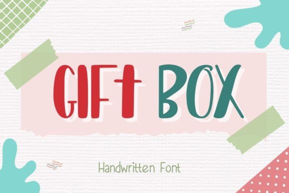 Gift Box Font
