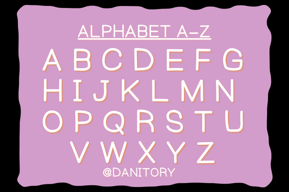 Giftfy Font Poster 2