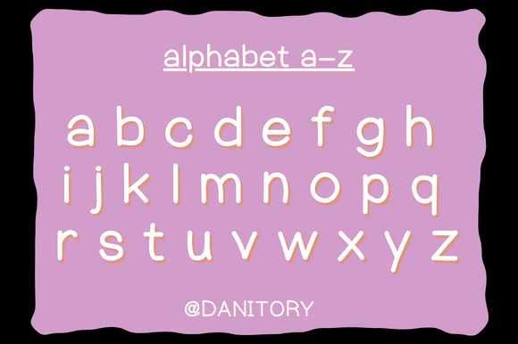 Giftfy Font Poster 3