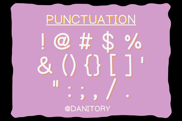 Giftfy Font Poster 5