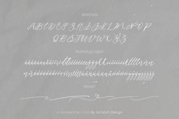 Gillcy Font Poster 16