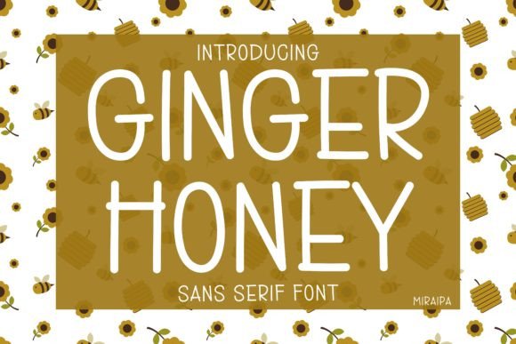 Ginger Honey Font Poster 1