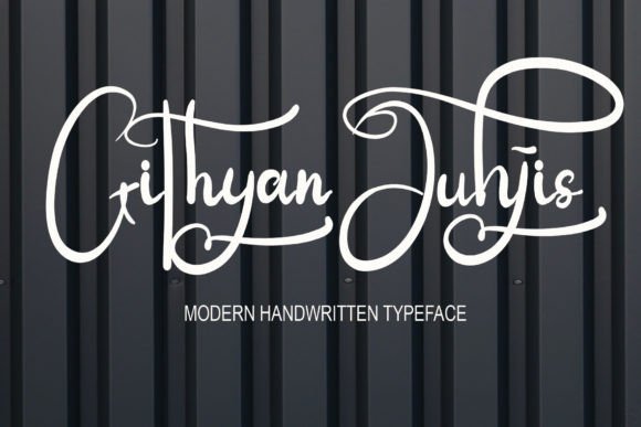 Githyan Juhjis Font Poster 1