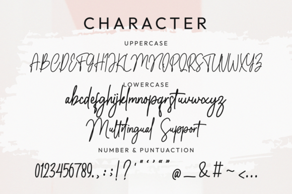 Gladimour Font Poster 7