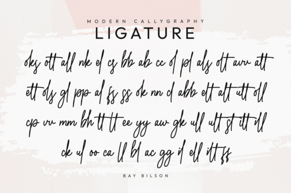 Gladimour Font Poster 8