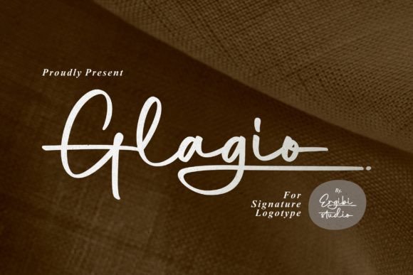 Glagio Font Poster 1