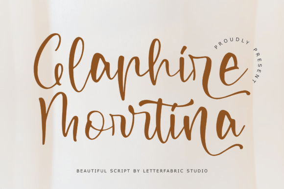 Glaphire Morrtina Font Poster 1