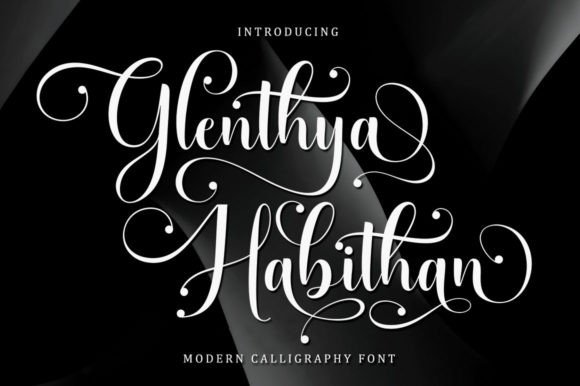 Glenthya Habithan Font