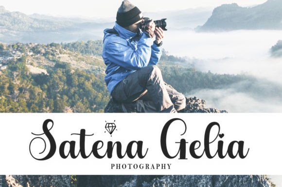 Glista Font Poster 3