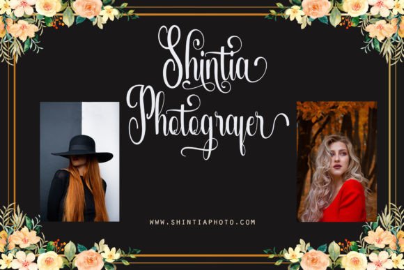 Glitter Font Poster 3