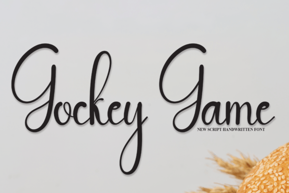 Gockey Game Font Poster 1