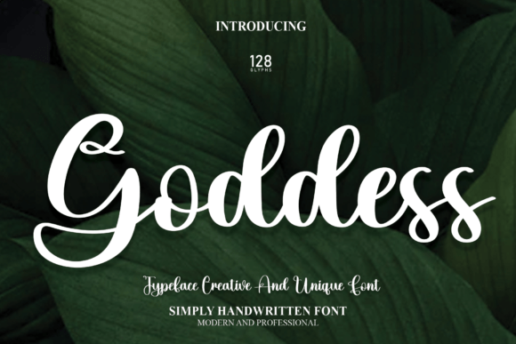 Goddess Font Poster 1