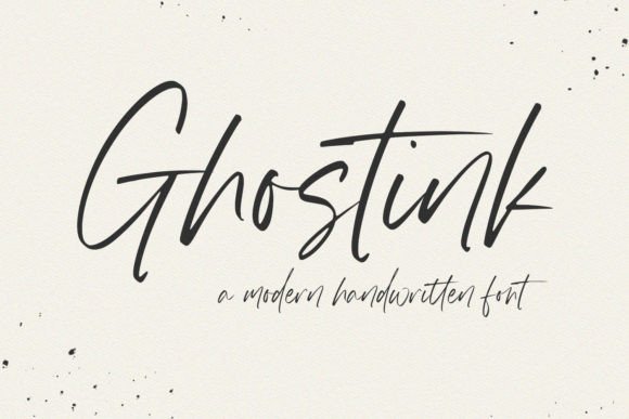 Gohstink Font Poster 1