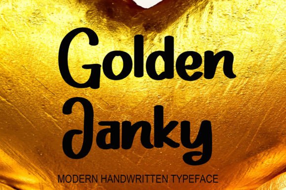 Golden Janky Font