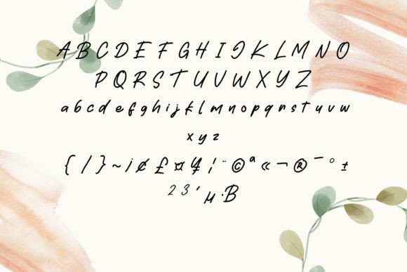 Golstyno Font Poster 2