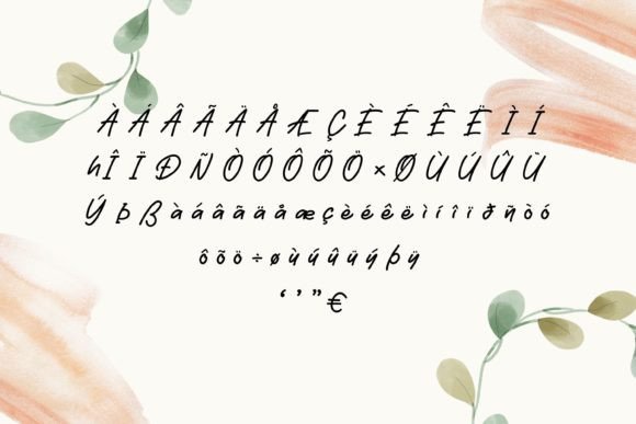 Golstyno Font Poster 5