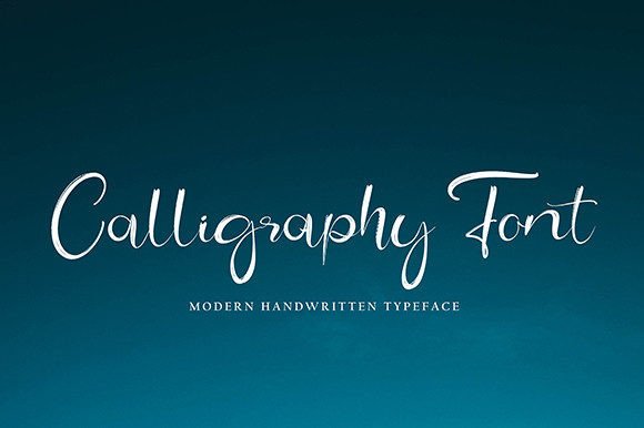 Gomha Signature Font Poster 7