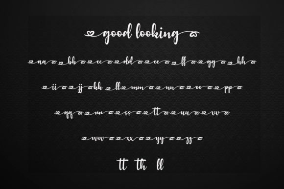 Good Looking Font Poster 6