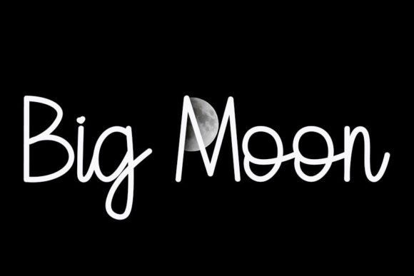 Good Night Font Poster 6