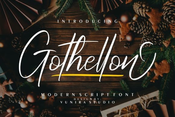 Gothellon Font