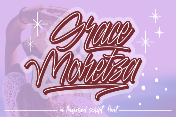 Grace Moretza Font Poster 1