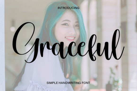 Graceful Font Poster 1