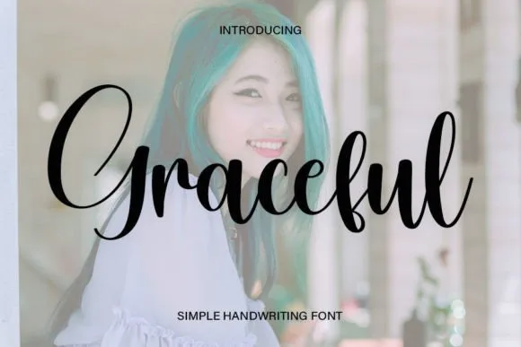 Graceful Font Graceful Font Poster 1