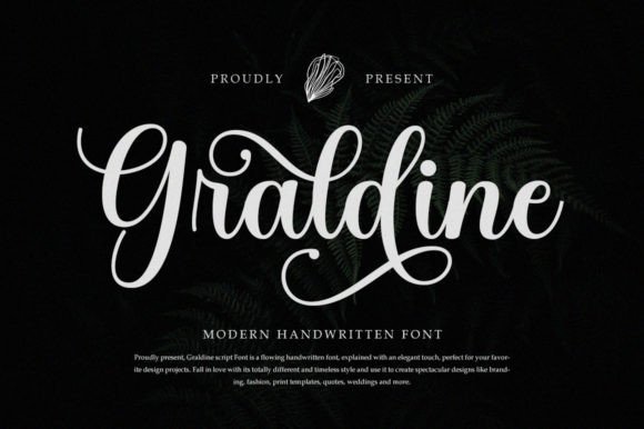 Graldine Font Poster 1