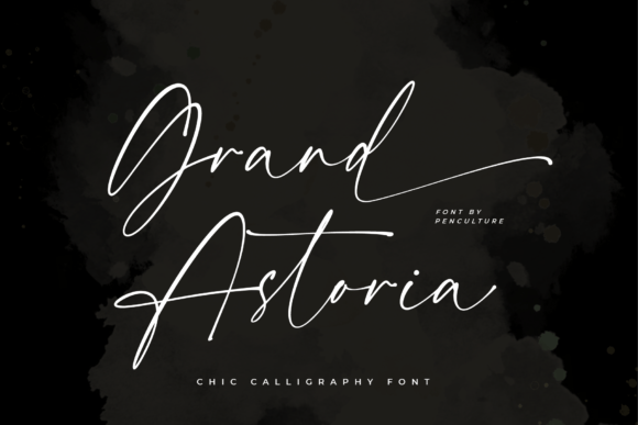 Grand Astoria Font Poster 1