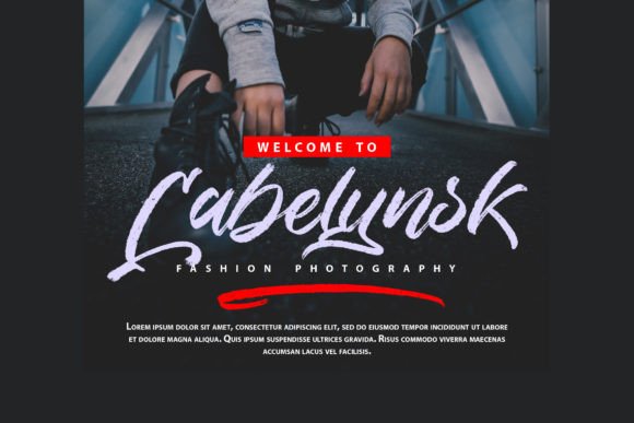 Grassruke Font Poster 4