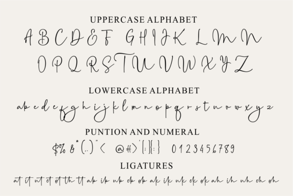 Gratitude Font Poster 7