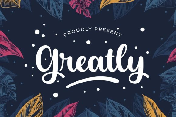 Greatly Font Poster 1