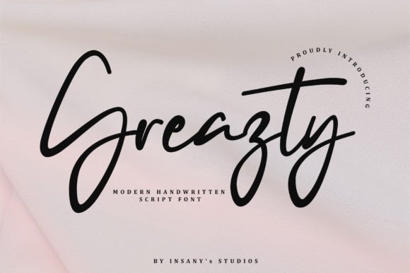 Greazty Font