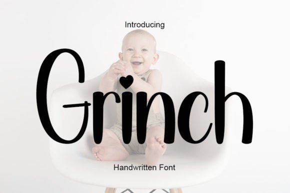 Grinch Font Poster 1