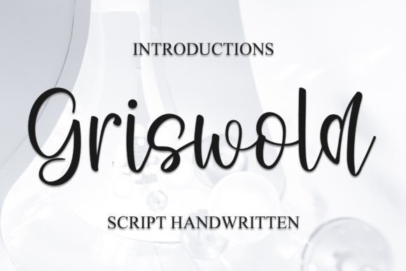 Griswold Font Poster 1