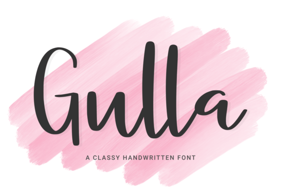 Gulla Font Poster 1