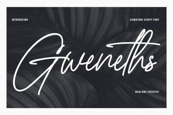 Gweneths Font