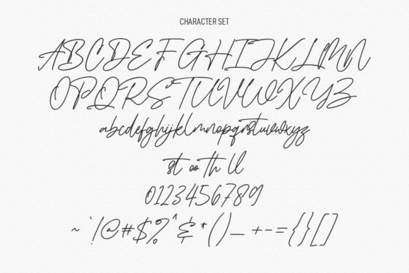 Gweneths Font Poster 8