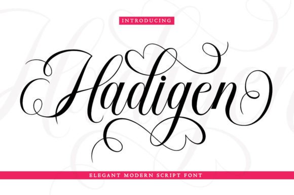 Hadigen Font Poster 1