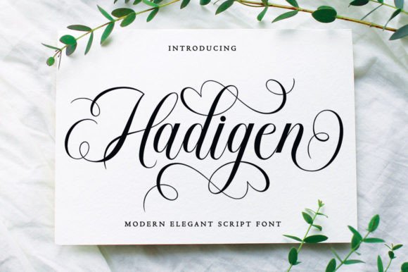 Hadigen Font Poster 7