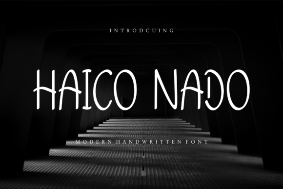Haico Nado Font Poster 1
