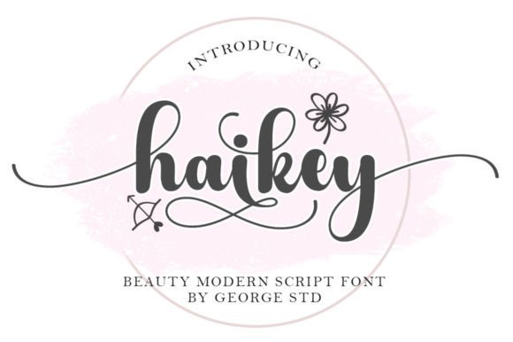 Haikey Font Poster 1