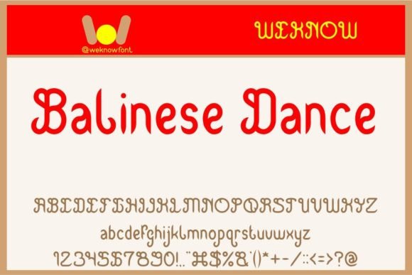Hair Style Font Poster 2