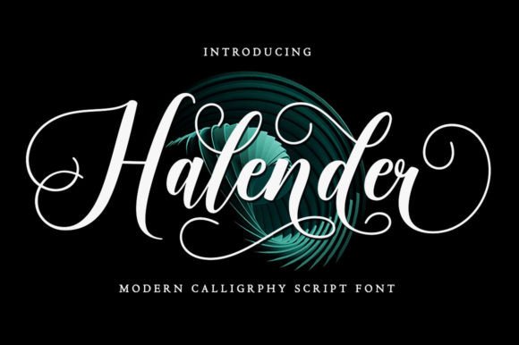 Halender Font