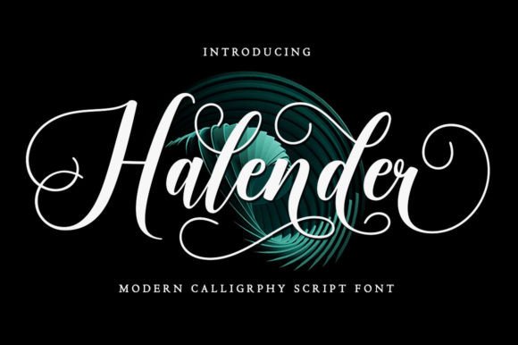 Halender Font Poster 1