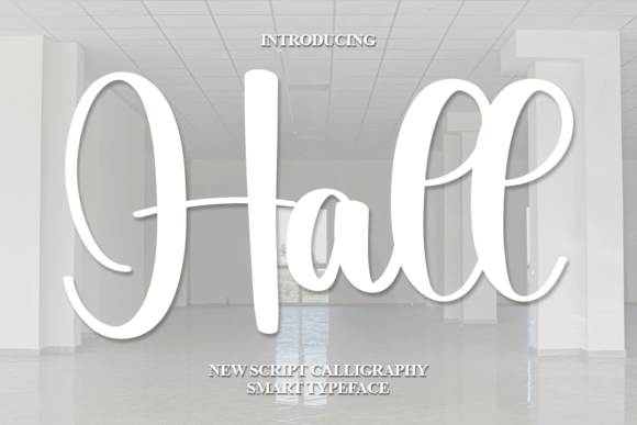 Hall Font Poster 1