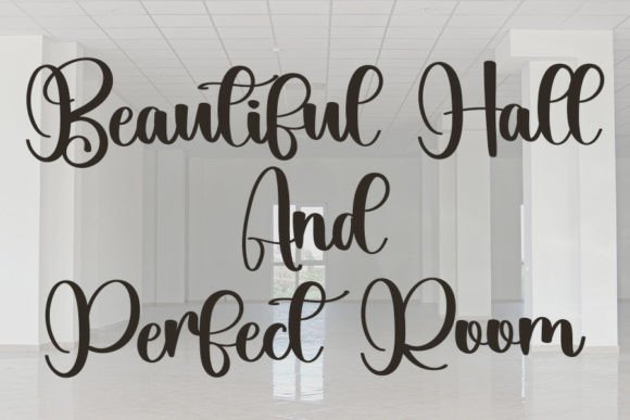 Hall Font Poster 4