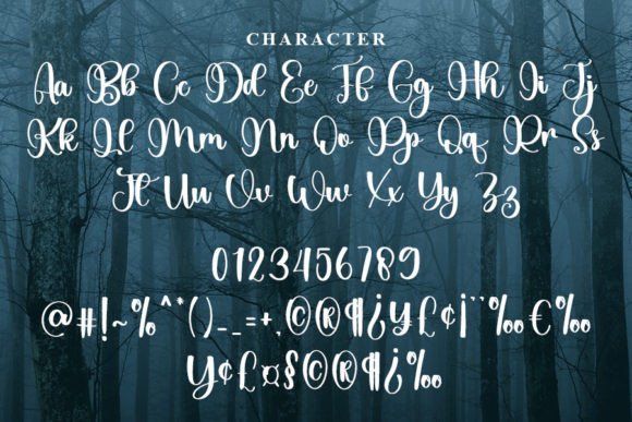 Hall Font Poster 5