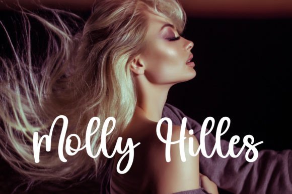 Hallo Cute Font Poster 2