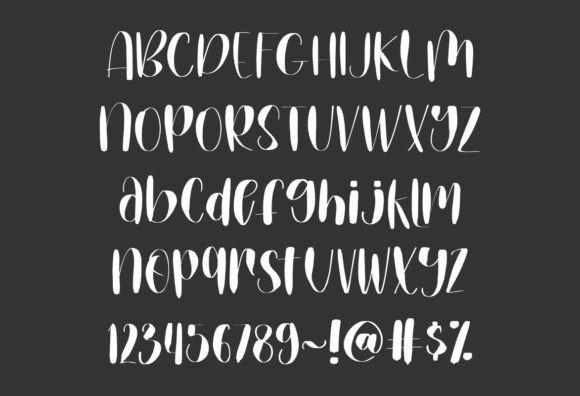 Halloween Font Poster 4